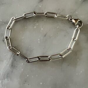 James Avery Elongated Link Charm Bracelet